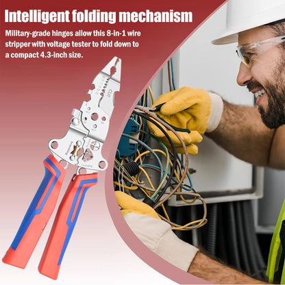 🔥👑Pinzas de prueba multifuncionales, plegables, con mango bicolor, antideslizante, prácticas y fáciles de usar.✨