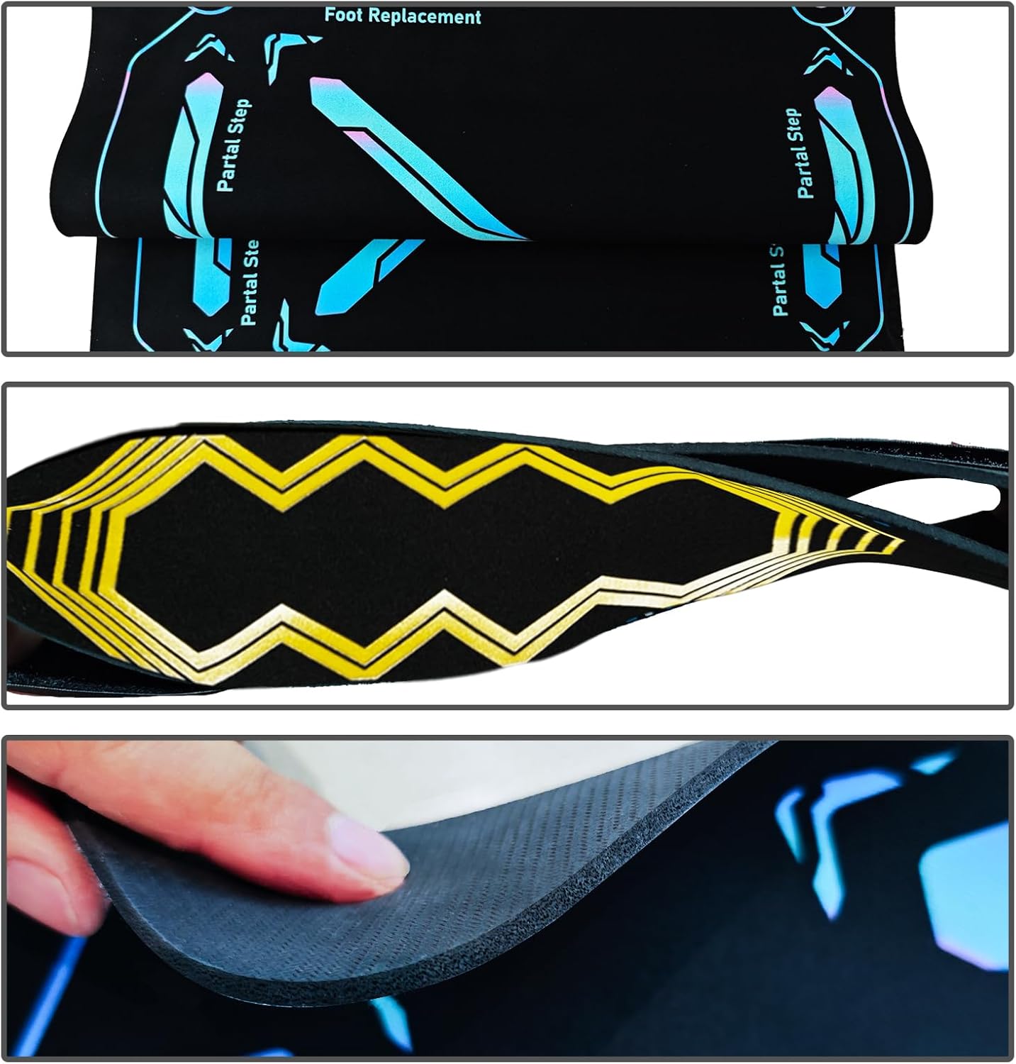 💖💖50% de DESCUENTO ⚽🎯Tapete de entrenamiento de fútbol antideslizante y silencioso para todos los niveles.